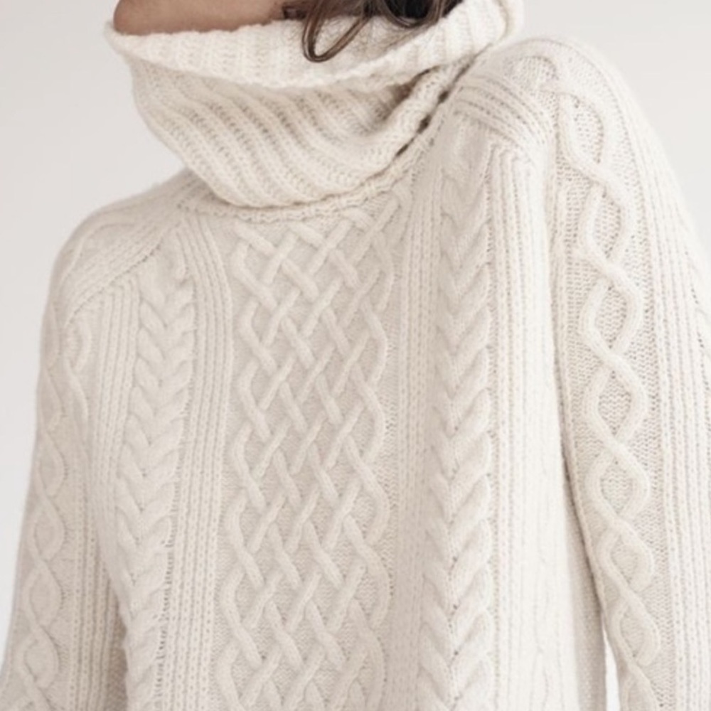 Madewell Cityblock Turtleneck Sweater Size XS - Picture 2 of 8